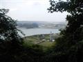 Overlooking the outflow of the dam toward Taoyuan